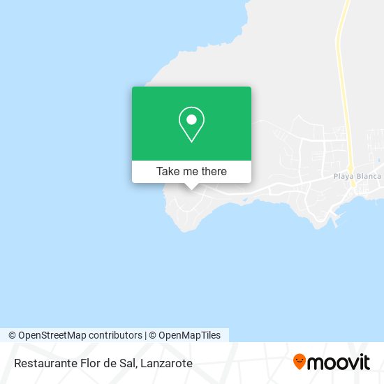 Restaurante Flor de Sal map