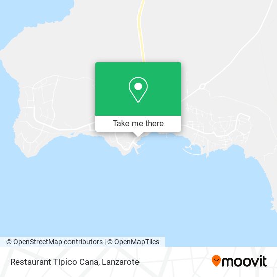 Restaurant Típico Cana map