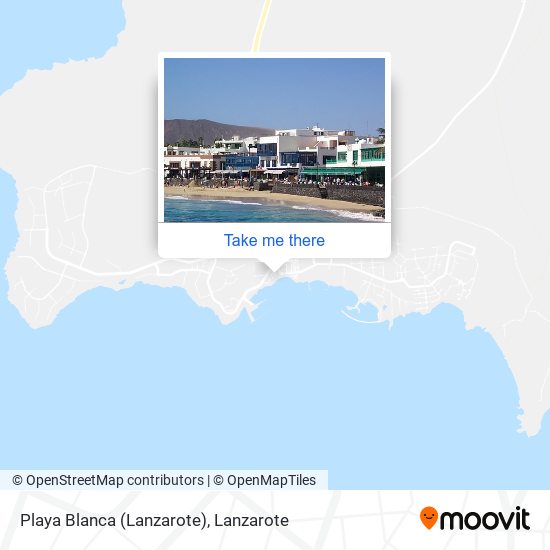 mapa Playa Blanca (Lanzarote)