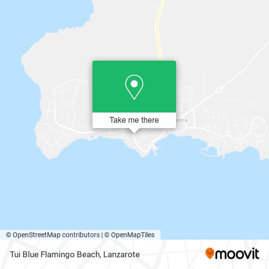 Tui Blue Flamingo Beach map