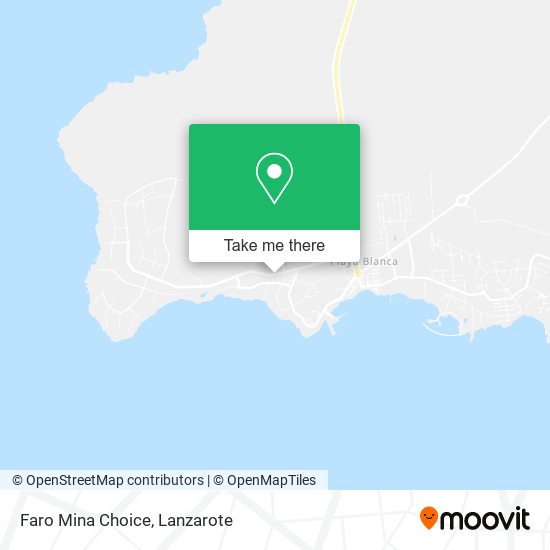 Faro Mina Choice map