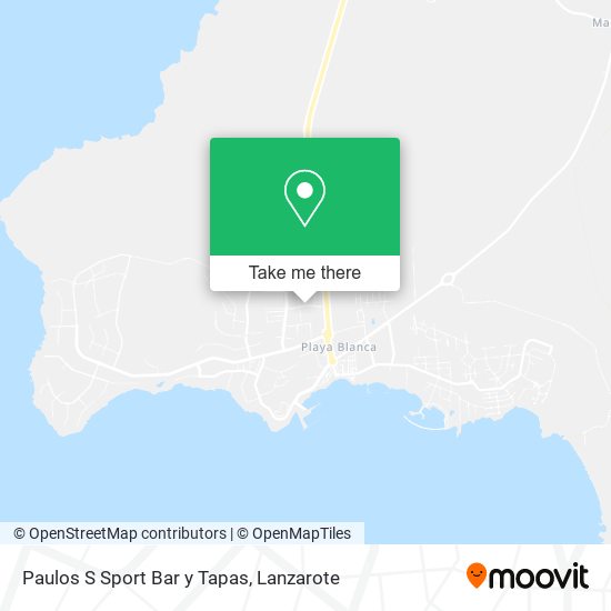 Paulos S Sport Bar y Tapas map