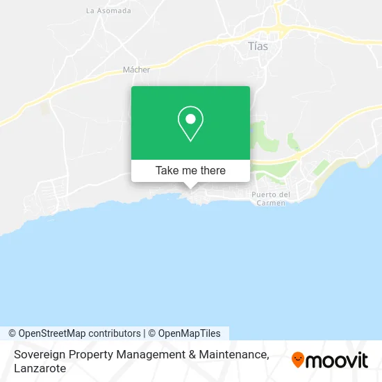 Sovereign Property Management & Maintenance map