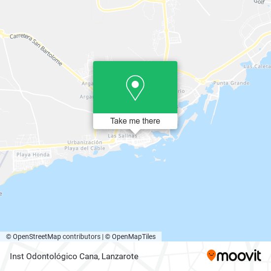 Inst Odontológico Cana map