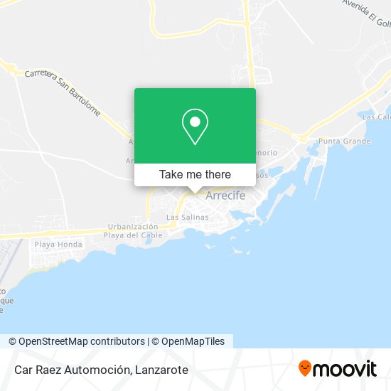 Car Raez Automoción map