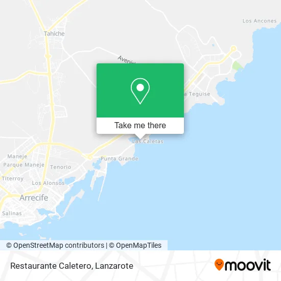 Restaurante Caletero map