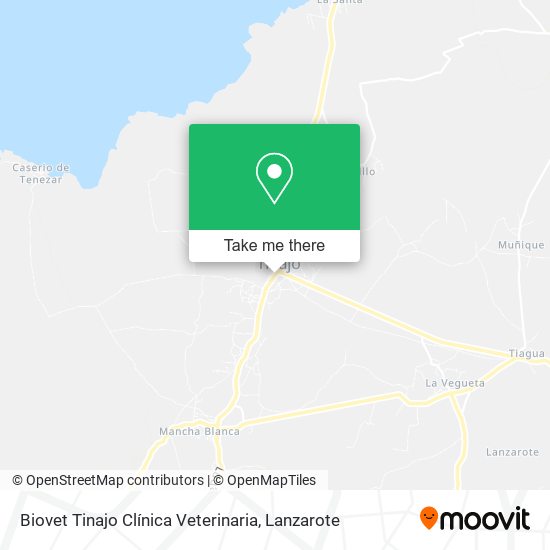Biovet Tinajo Clínica Veterinaria map