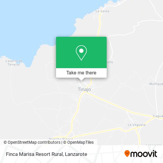Finca Marisa Resort Rural map