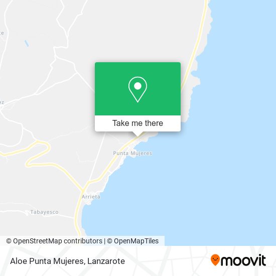 Aloe Punta Mujeres map