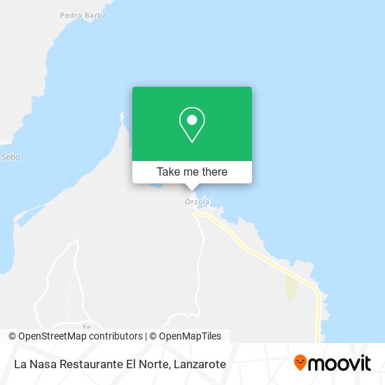 La Nasa Restaurante El Norte map