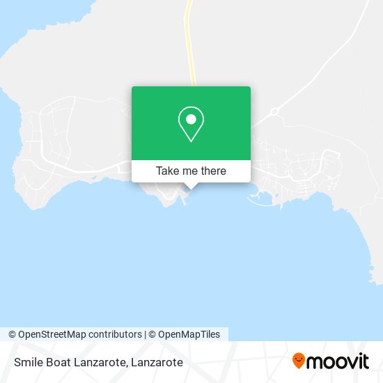 Smile Boat Lanzarote map