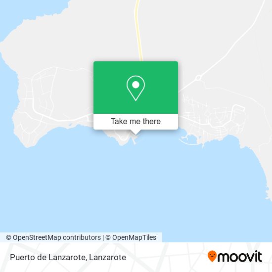 Puerto de Lanzarote map