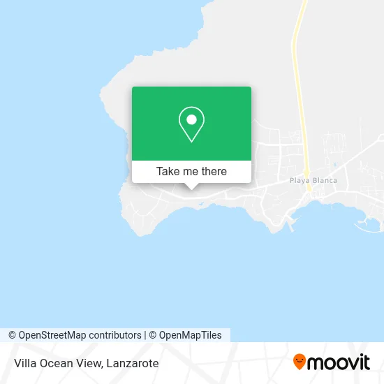 Villa Ocean View map