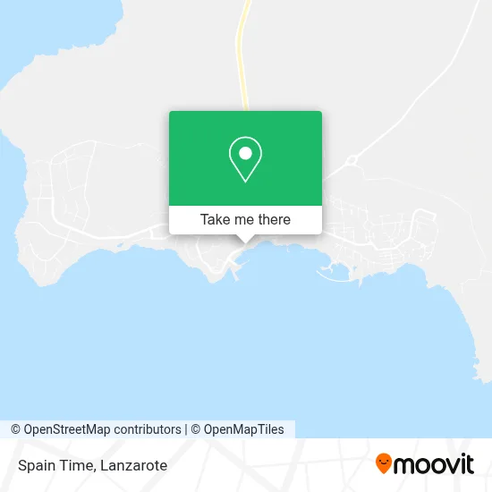 Spain Time map