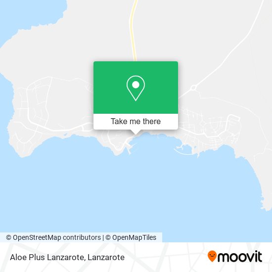 Aloe Plus Lanzarote map