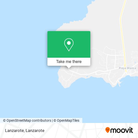 Lanzarote map