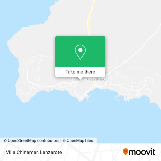 Villa Chinamar map