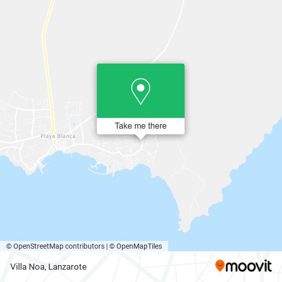 Villa Noa map