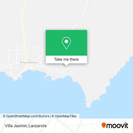 Villa Jasmin map