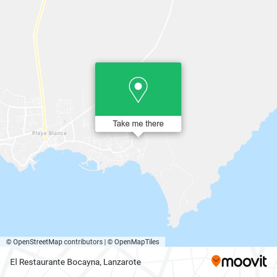 El Restaurante Bocayna map