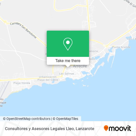 Consultores y Asesores Legales Lleo map