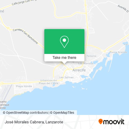 José Morales Cabrera map