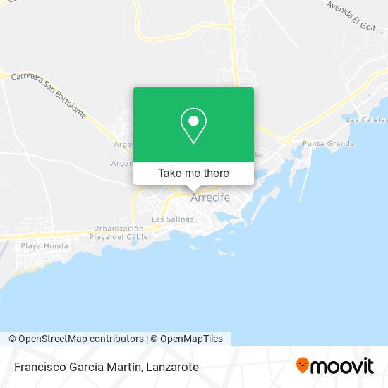 Francisco García Martín map