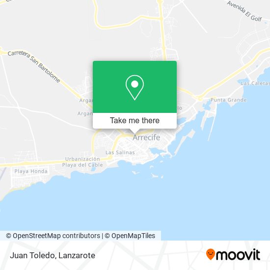 Juan Toledo map