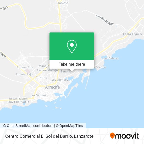 Centro Comercial El Sol del Barrio map