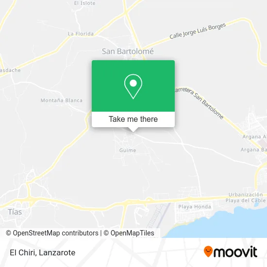 El Chiri map
