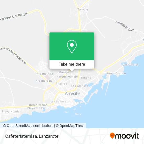 Cafeteríatemisa map