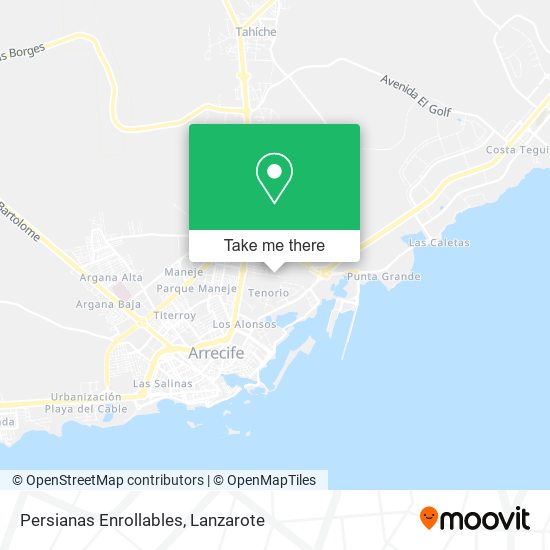 Persianas Enrollables map