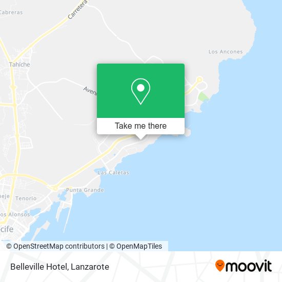 Belleville Hotel map