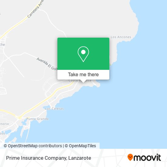 Prime Insurance Company map