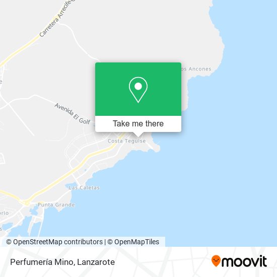 Perfumería Mino map