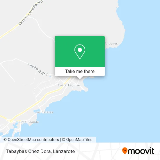 Tabaybas Chez Dora map