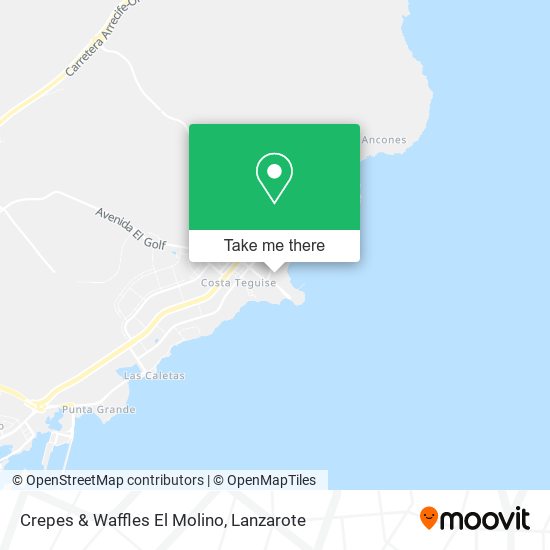 Crepes & Waffles El Molino map