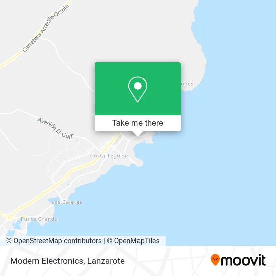 Modern Electronics map