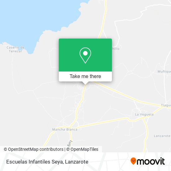 Escuelas Infantiles Seya map