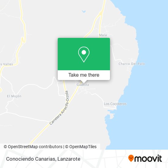 Conociendo Canarias map