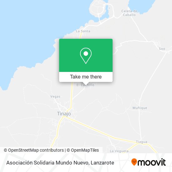 Asociación Solidaria Mundo Nuevo map