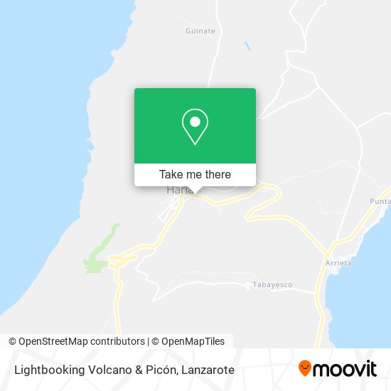 mapa Lightbooking Volcano & Picón