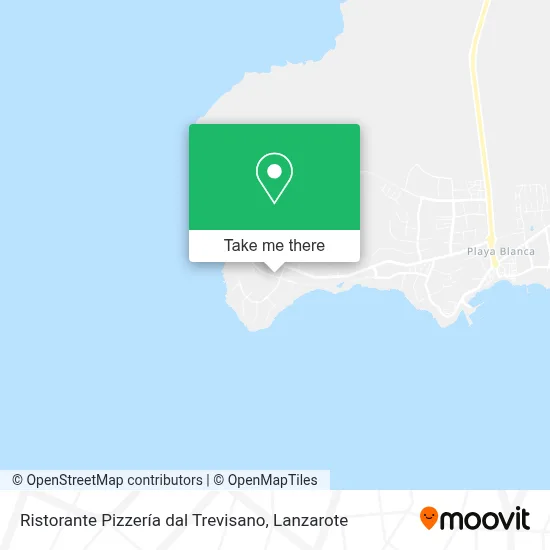 Ristorante Pizzería dal Trevisano map