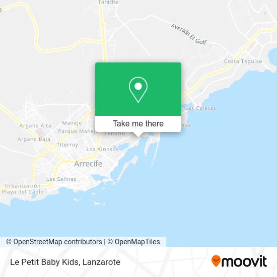 Le Petit Baby Kids map