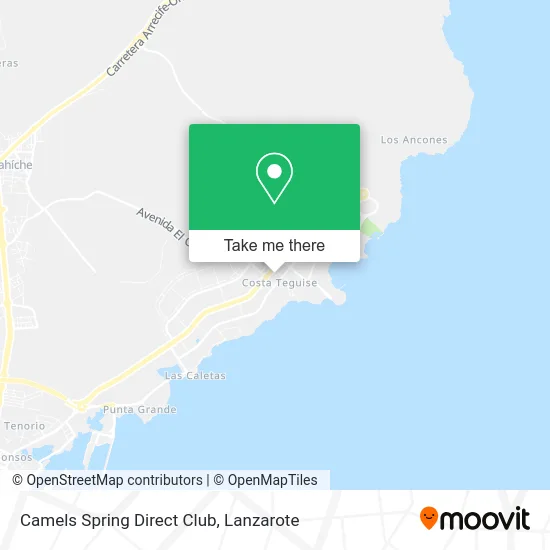 Camels Spring Direct Club map