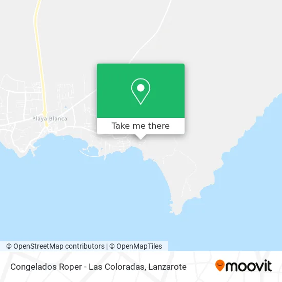 Congelados Roper - Las Coloradas map