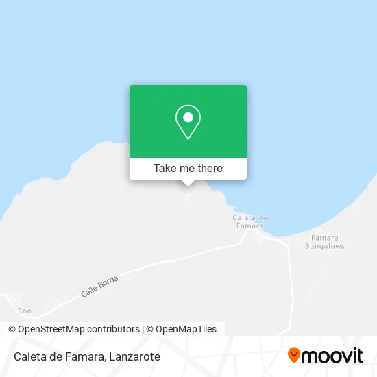 Caleta de Famara map