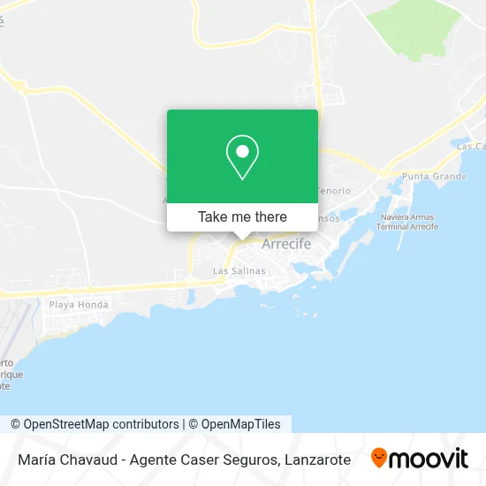 María Chavaud - Agente Caser Seguros map