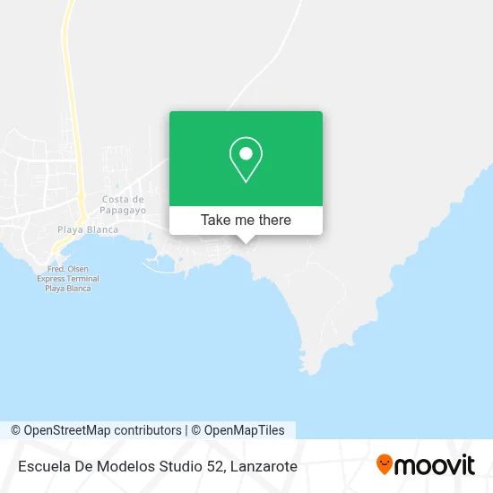 Escuela De Modelos Studio 52 map