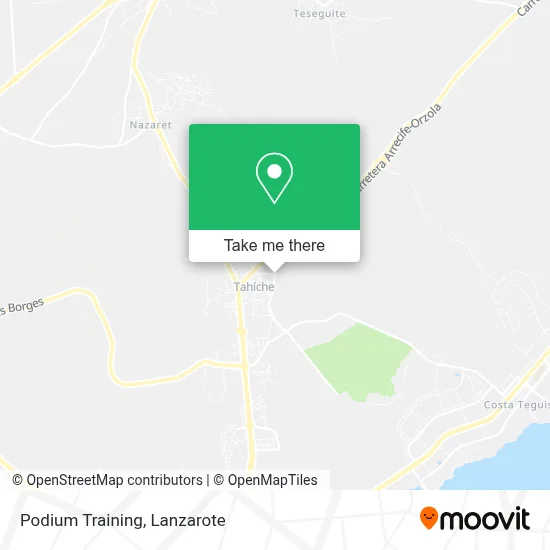 Podium Training map